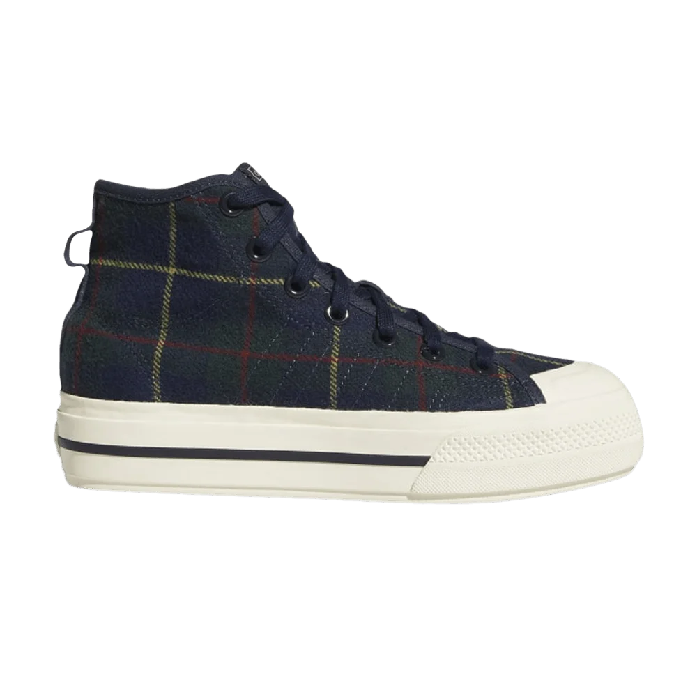 Adidas Wmns Nizza RF Platform Mid 'Plaid'