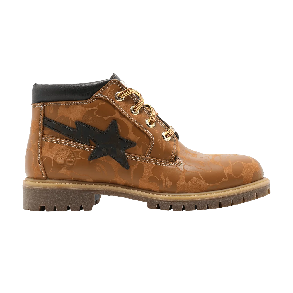 BAPE x Timberland Chukka Classic Boot 'Wheat'
