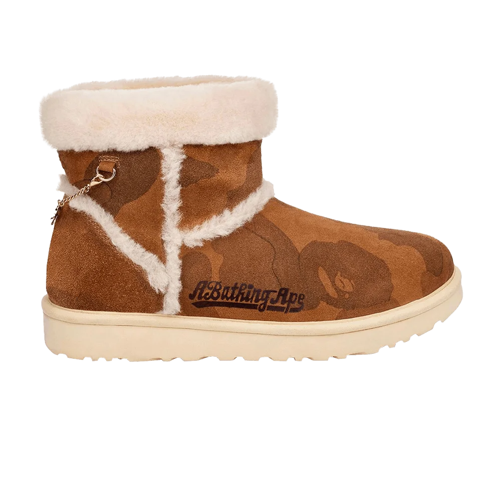 BAPE x UGG Classic Mini Boot 'Chestnut'