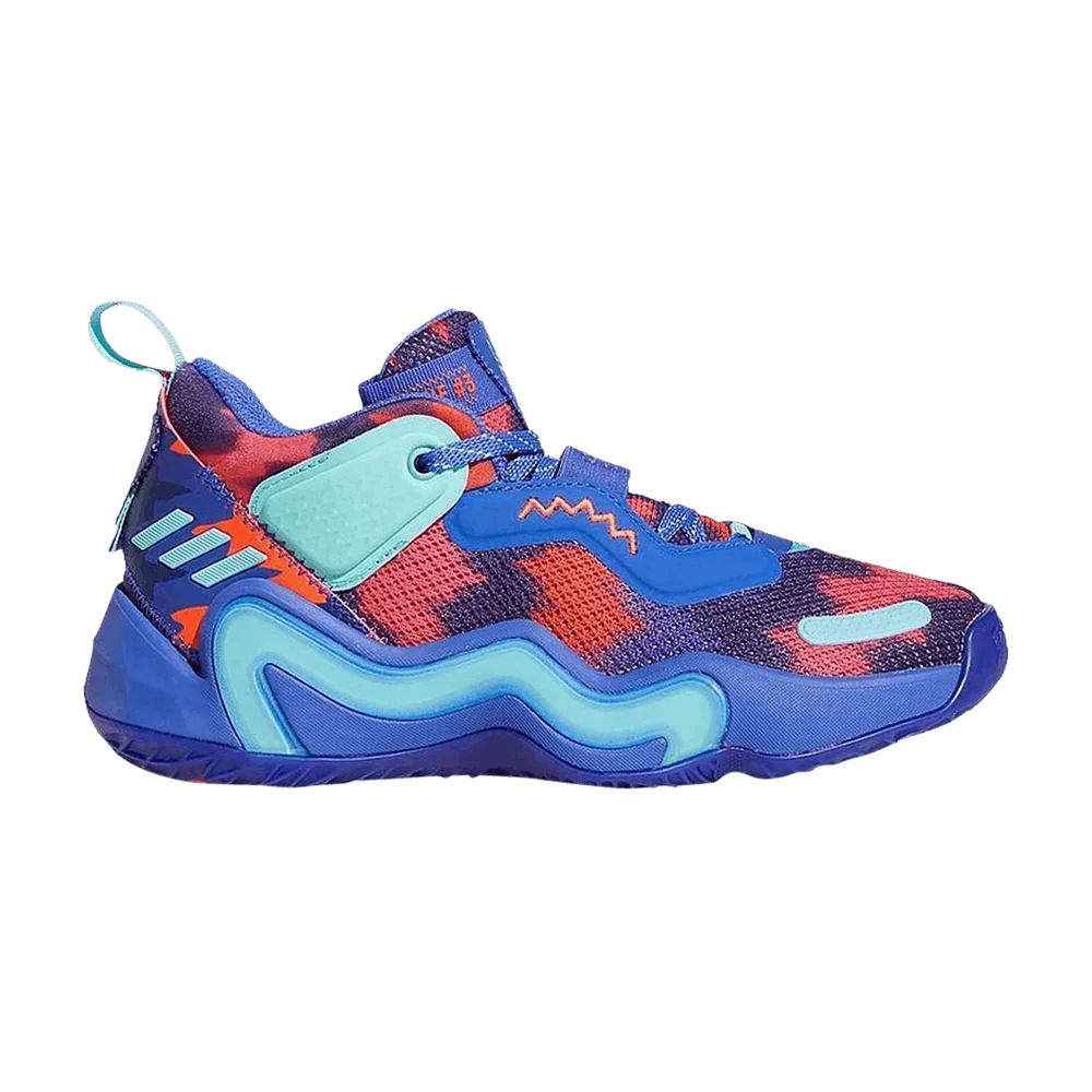 Кроссовки Adidas D.O.N. Issue #3 'Sonic Ink Solar Red'
