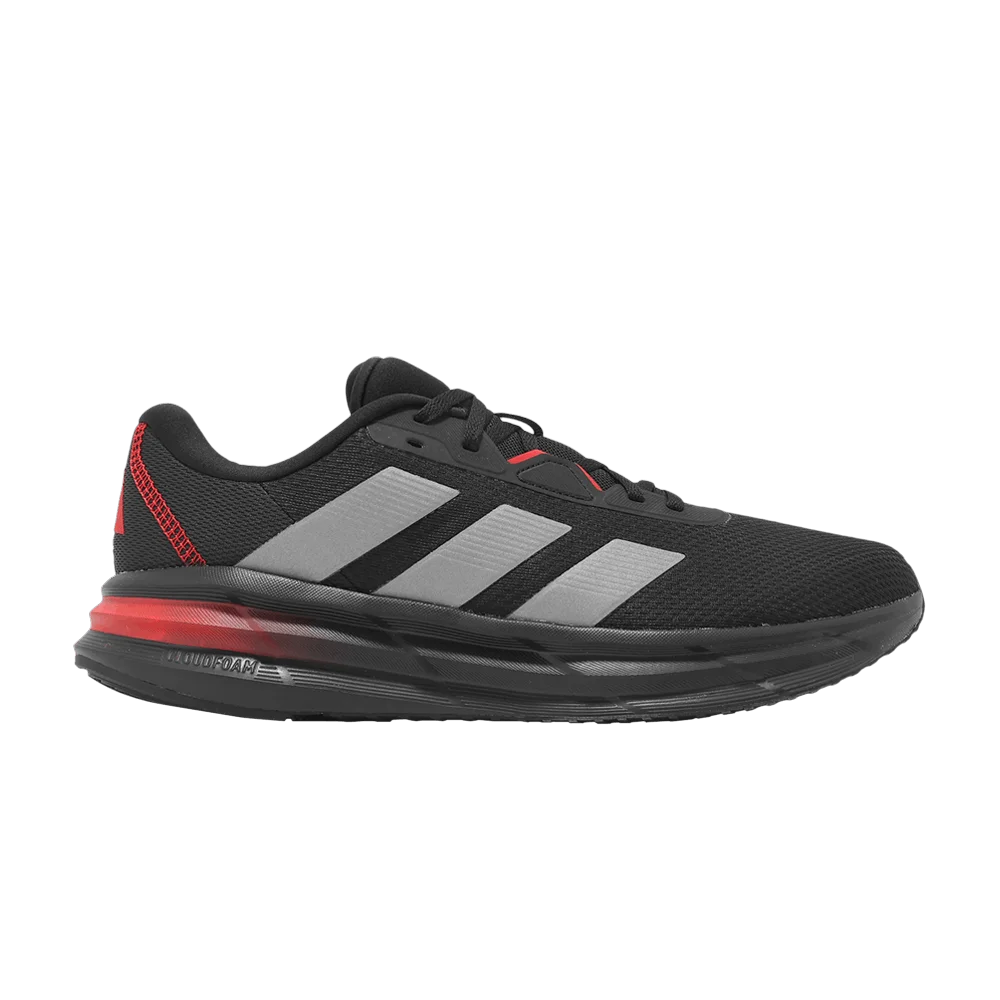 Кроссовки Adidas Galaxy 7 'Black Iron Metallic Scarlet'
