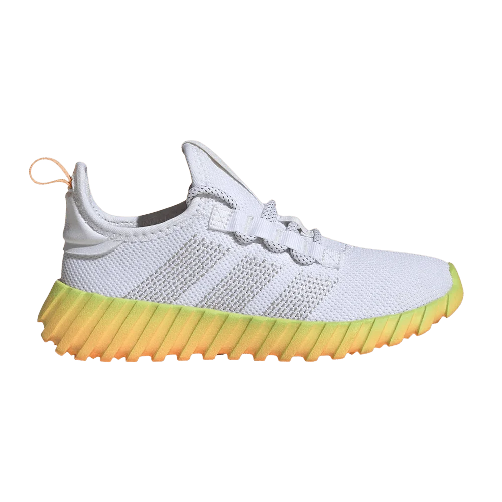 Кроссовки Adidas Kaptir Flow K 'White Hazy Orange'