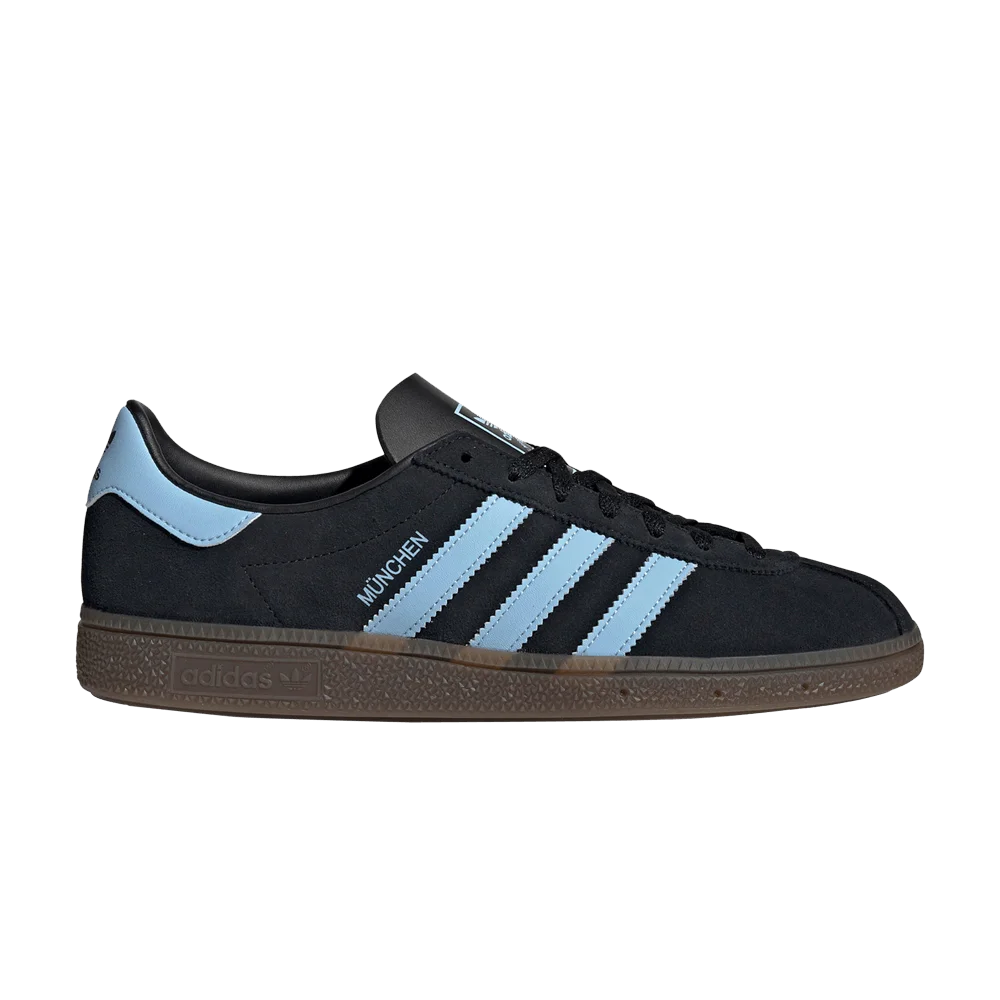 Кроссовки Adidas Munchen 'Black Clear Sky'