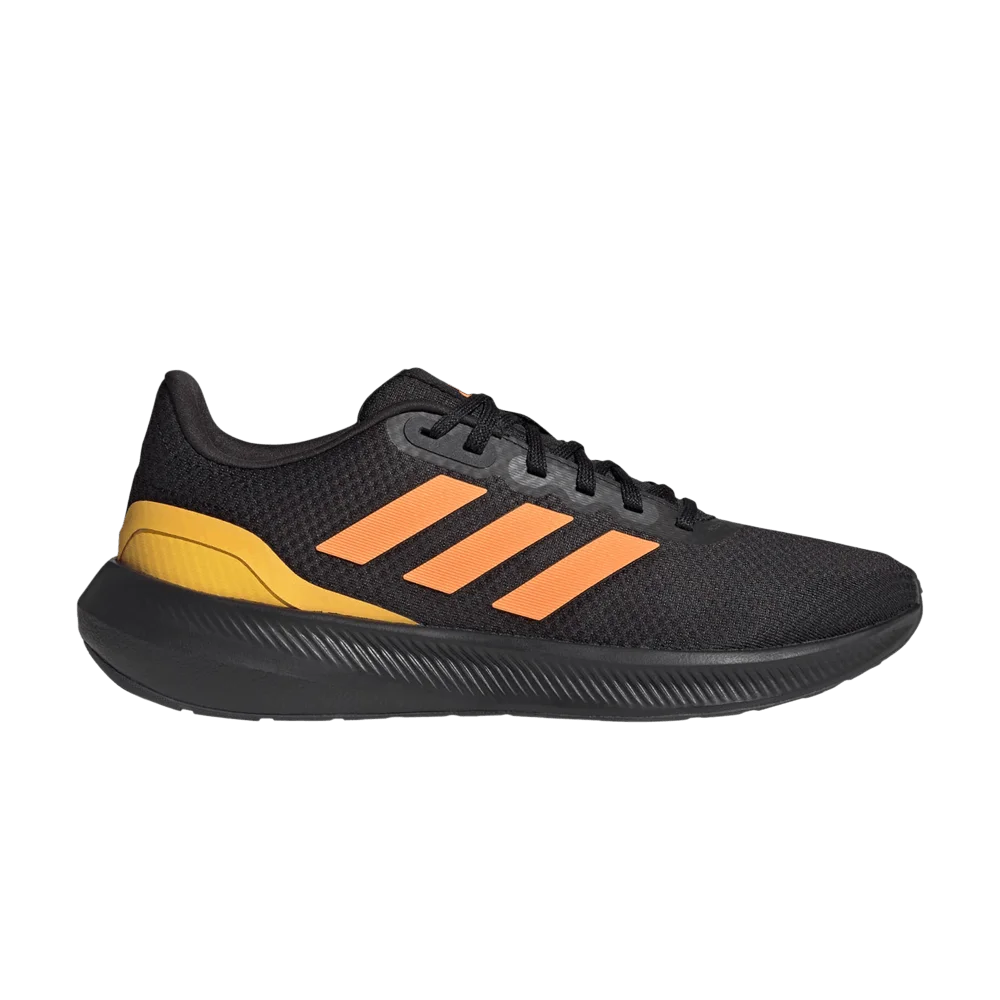 Кроссовки Adidas Runfalcon 3.0 Cloudfoam Low 'Black Screaming Orange'
