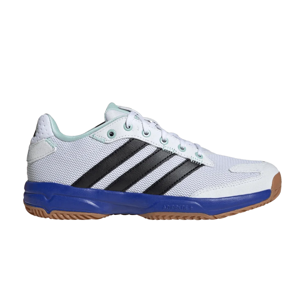 Кроссовки Adidas Stabil J 'White Black Lucid Blue'