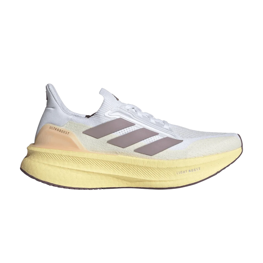 Кроссовки Adidas Wmns UltraBoost 5X 'White Preloved Fig Yellow'
