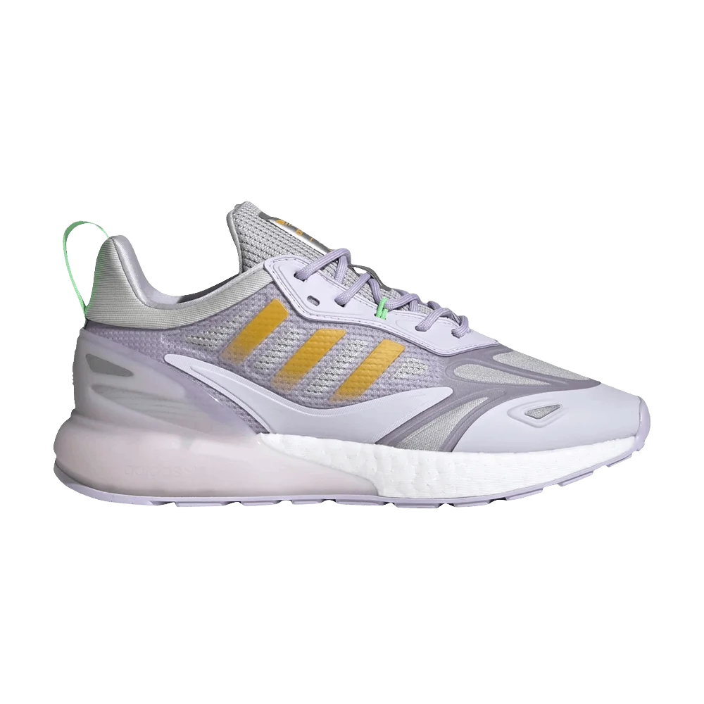 Кроссовки Adidas Wmns ZX 2K Boost 2.0 'Purple Tint Semi Solar Gold'