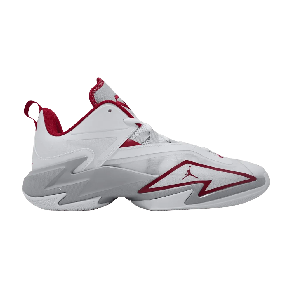 Кроссовки Air Jordan One Take 3 PF 'White Gym Red'