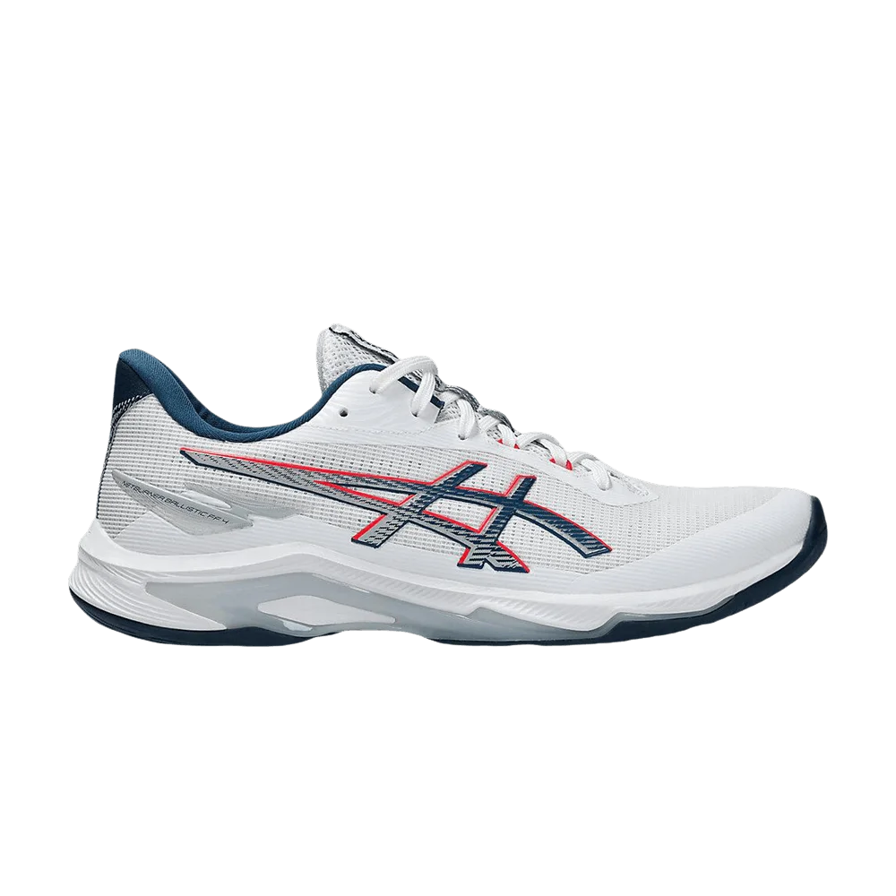 Кроссовки Asics Netburner Ballistic FF 4 'White Mako Blue'