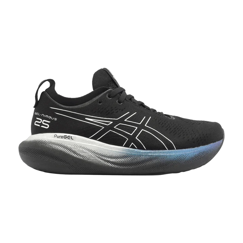 Кроссовки Asics Wmns Gel Nimbus 25 Platinum 'Black Pure Silver'
