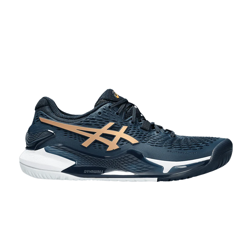 Кроссовки Asics Wmns Gel Resolution 9 'French Blue Pure Gold'