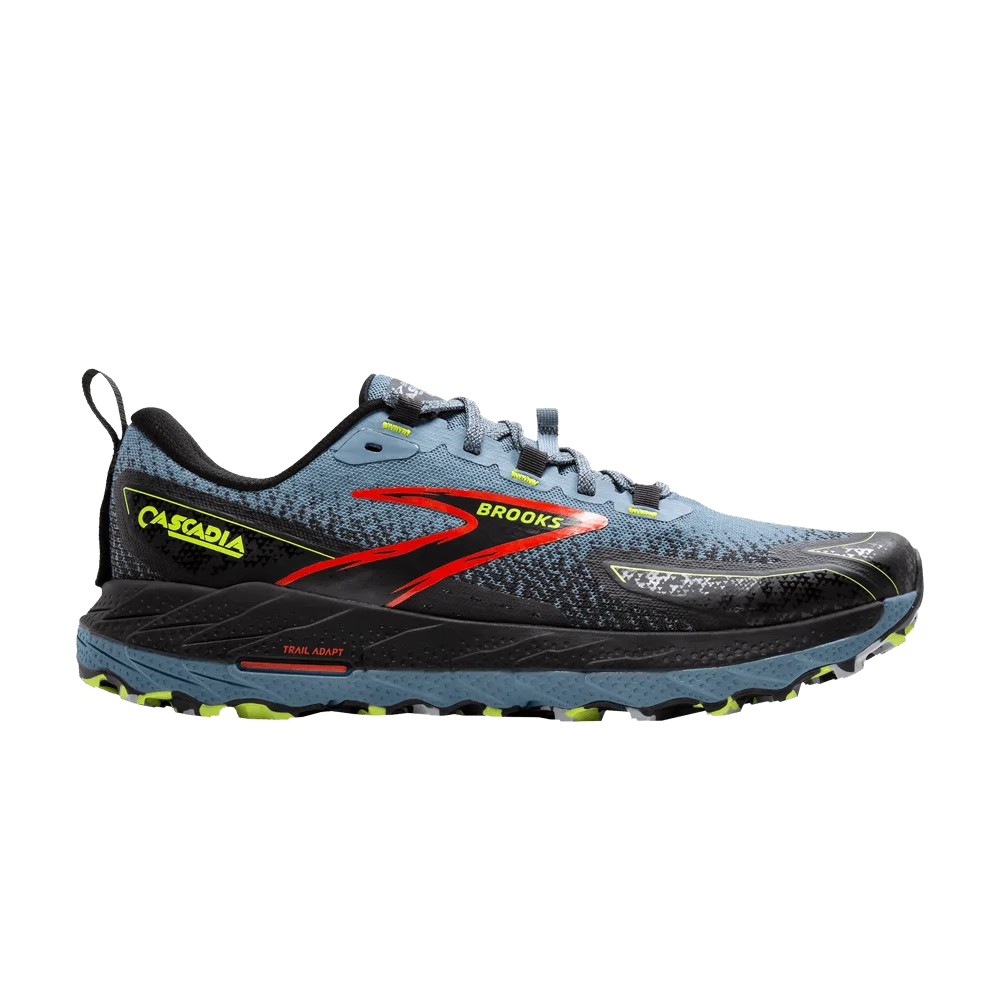 Кроссовки Brooks Cascadia 18 'Citadel Ebony Lime'
