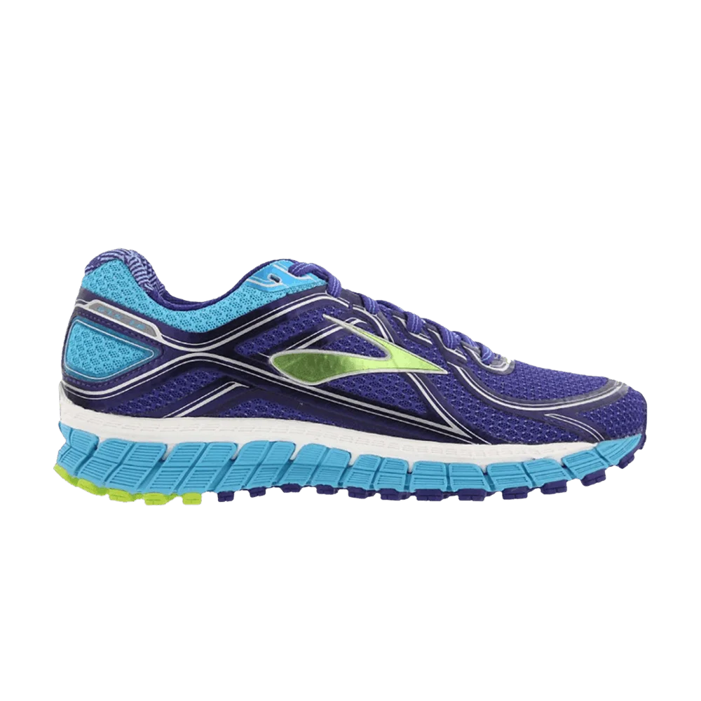 Кроссовки Brooks Wmns Adrenaline GTS 16 'Spectrum Blue Lime Punch'