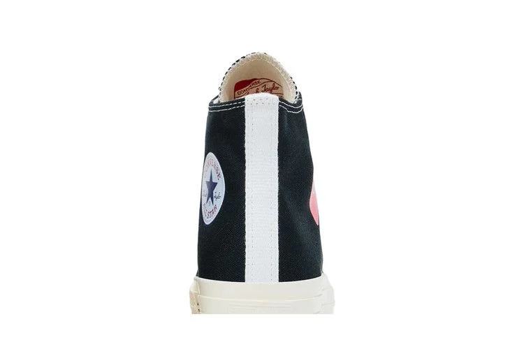 Кроссовки Comme des Garçons PLAY x Converse Chuck 70 High 'Small Red Heart - Black'