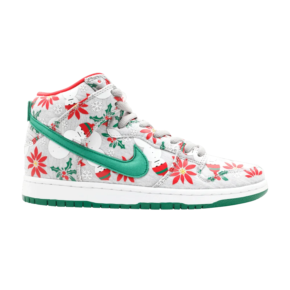 Кроссовки Concepts x Nike Dunk High Premium SB 'Ugly Christmas Sweater' Special Box