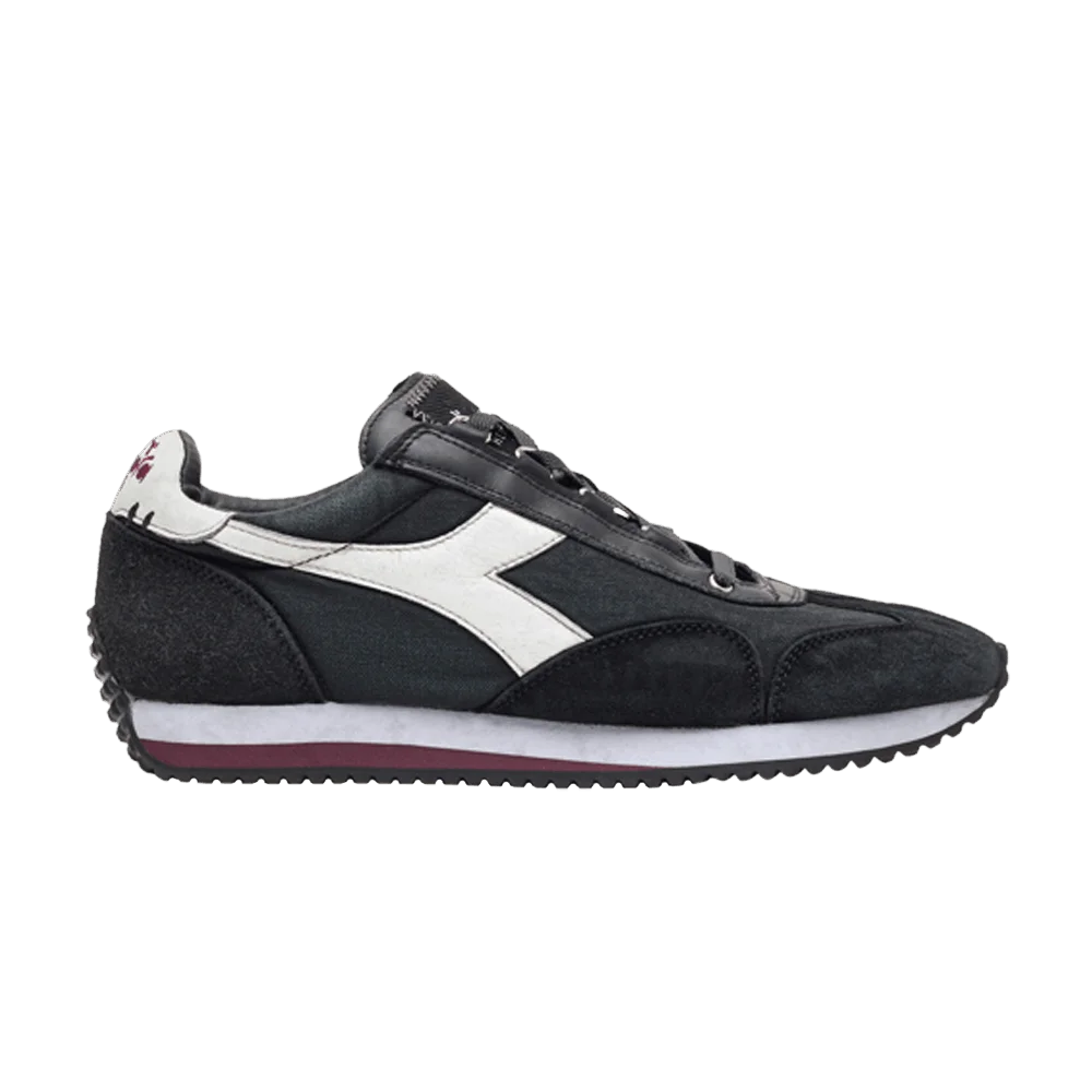 Кроссовки Diadora Equipe H Dirty Stone Wash Evo 'Anthracite Black