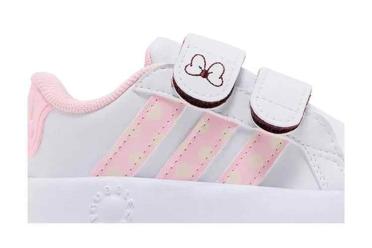 Кроссовки Disney x adidas Grand Court I 'Minnie Mouse - Pink Polka Dots'