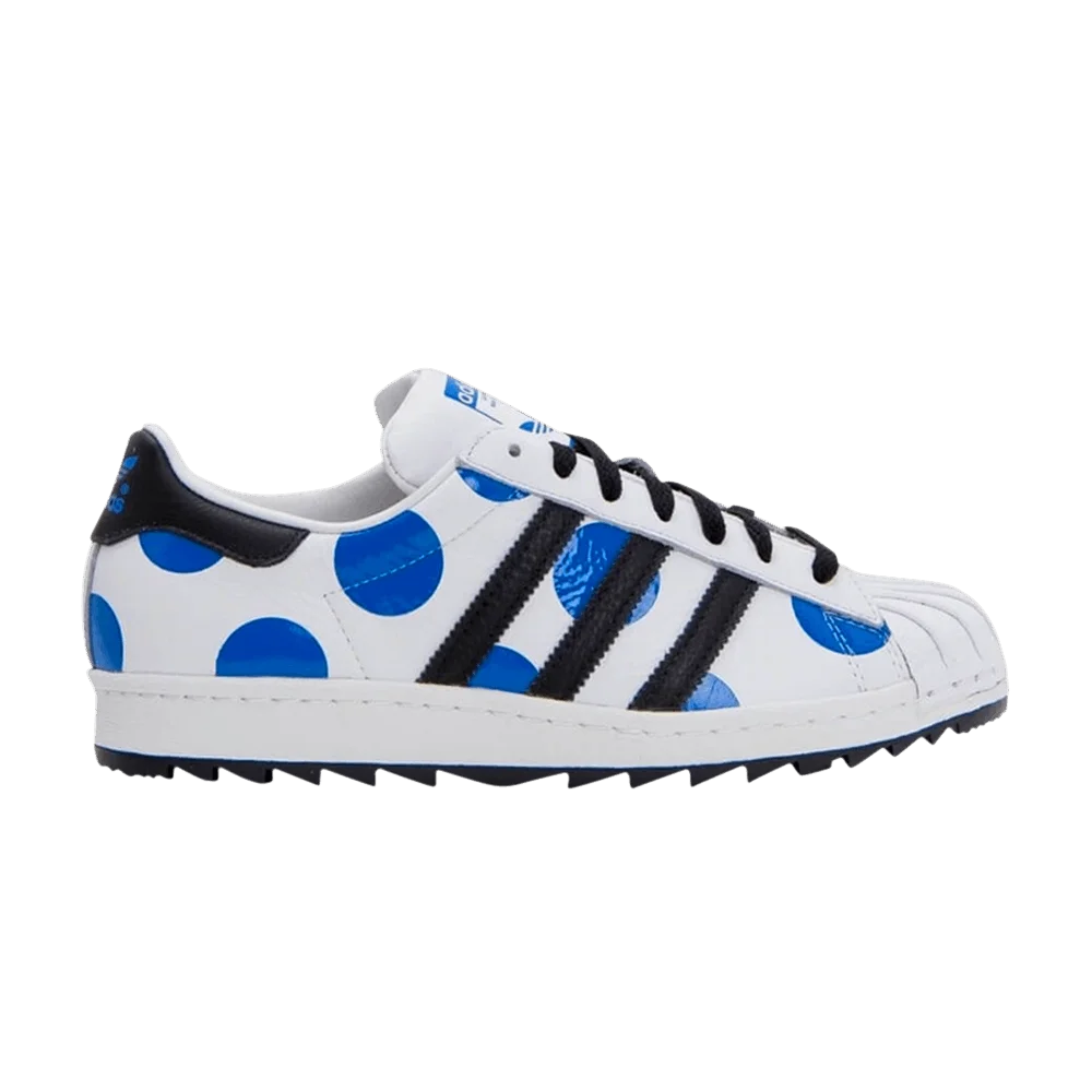 Кроссовки Jeremy Scott x adidas Superstar 80s Ripple J 'Blue Polka Dots'