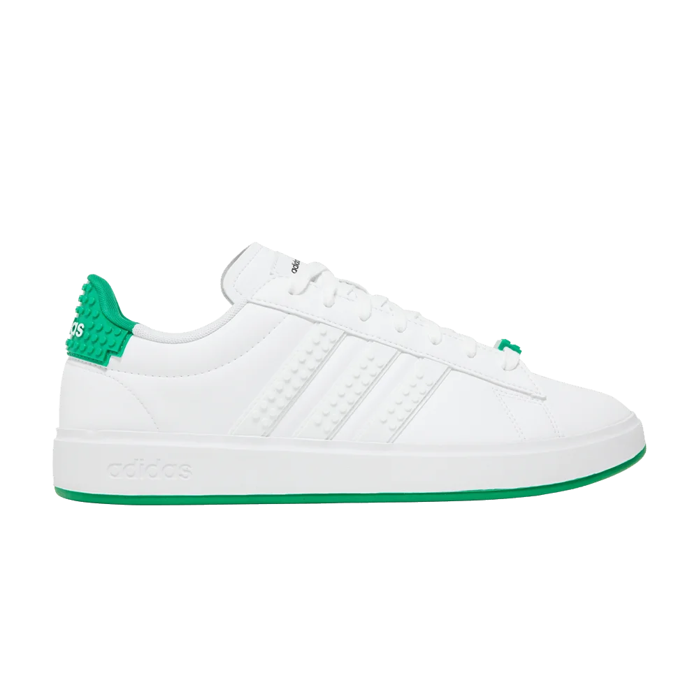 Кроссовки LEGO x adidas Grand Court 2.0 'White Green'