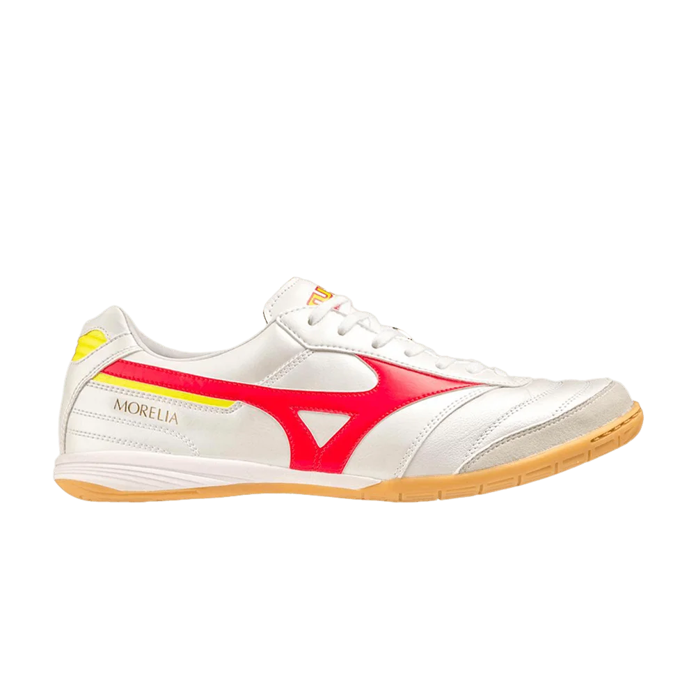 Кроссовки Mizuno Morelia Sala Elite IN 'White Fiery Coral'
