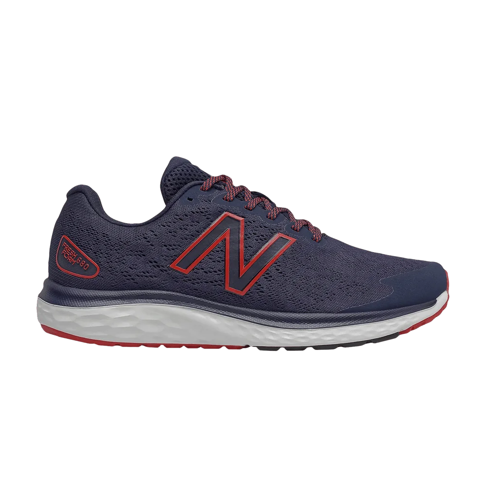 Кроссовки New Balance Fresh Foam 680v7 'Navy Team Red'