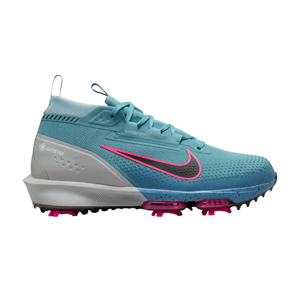 Кроссовки Nike Air Zoom Infinity Tour 2 Golf GORE-TEX Extra Wide 'Denim Turquoise Hyper Pink'
