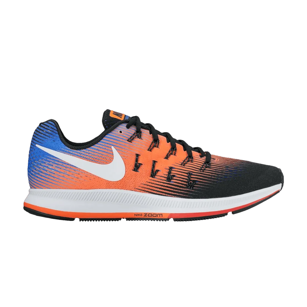 Кроссовки Nike Air Zoom Pegasus 33 'Black Hyper Orange Blue'