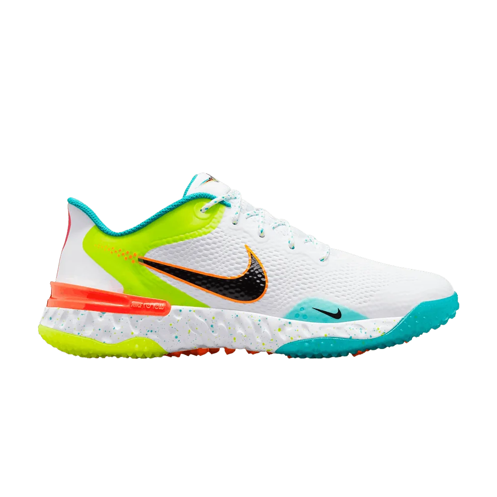 Кроссовки Nike Alpha Huarache Elite 3 Turf 'White Turbo Green'