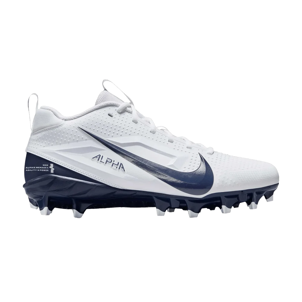 Кроссовки Nike Alpha Menace 4 Varsity 'White Midnight Navy'