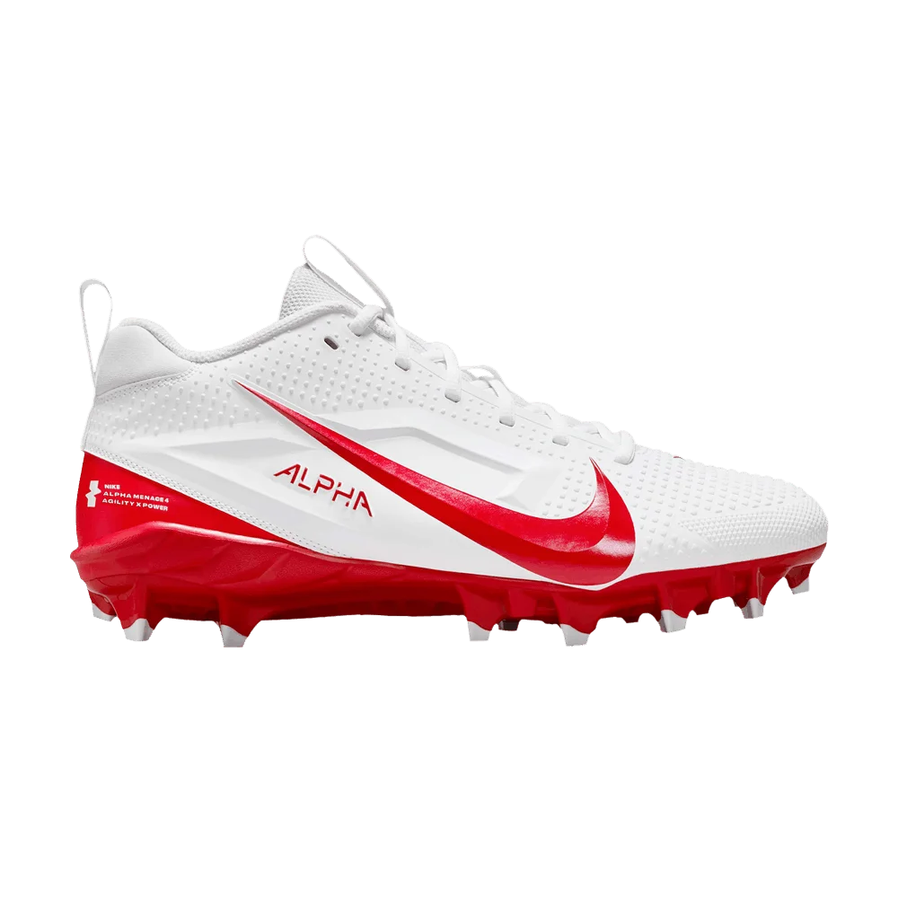 Кроссовки Nike Alpha Menace 4 Varsity 'White University Red'