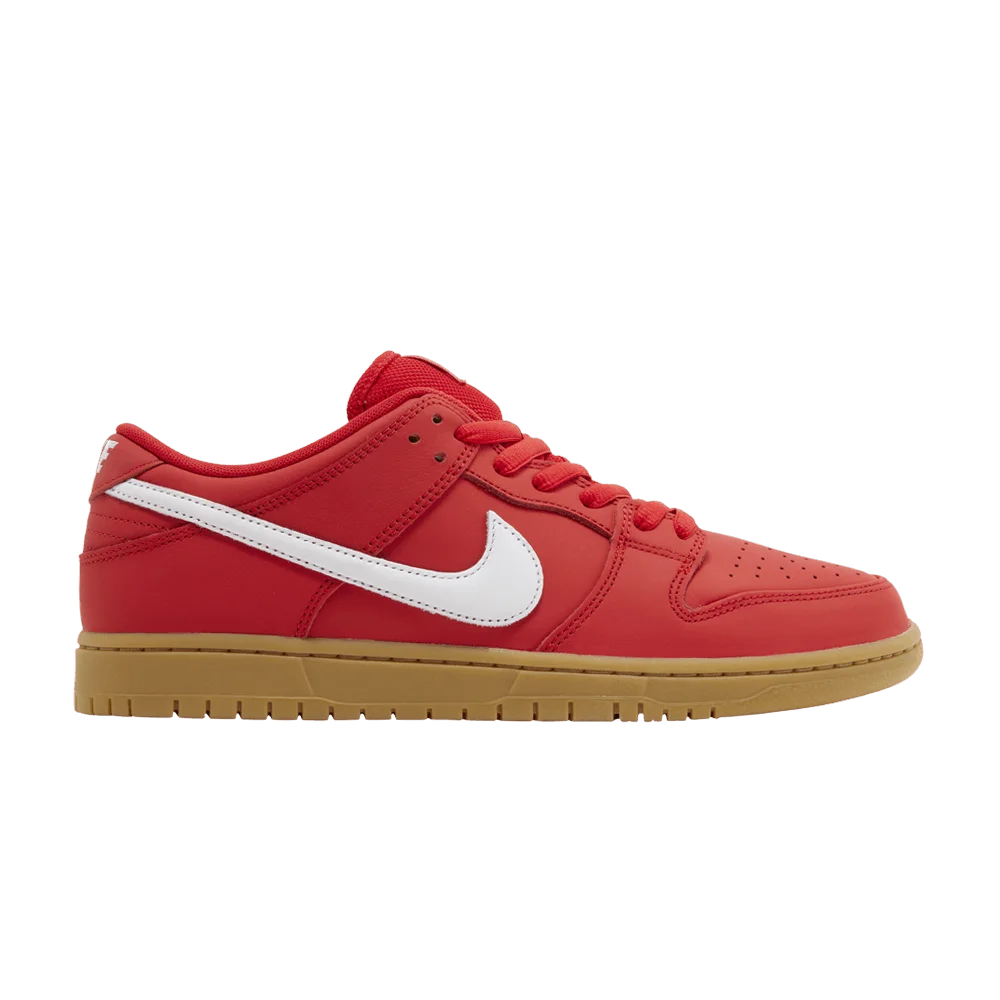 Кроссовки Nike Dunk Low Pro SB 'University Red Gum'