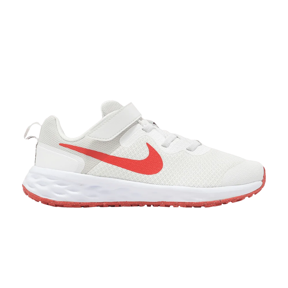 Кроссовки Nike Revolution 6 PS 'Summit White Track Red'