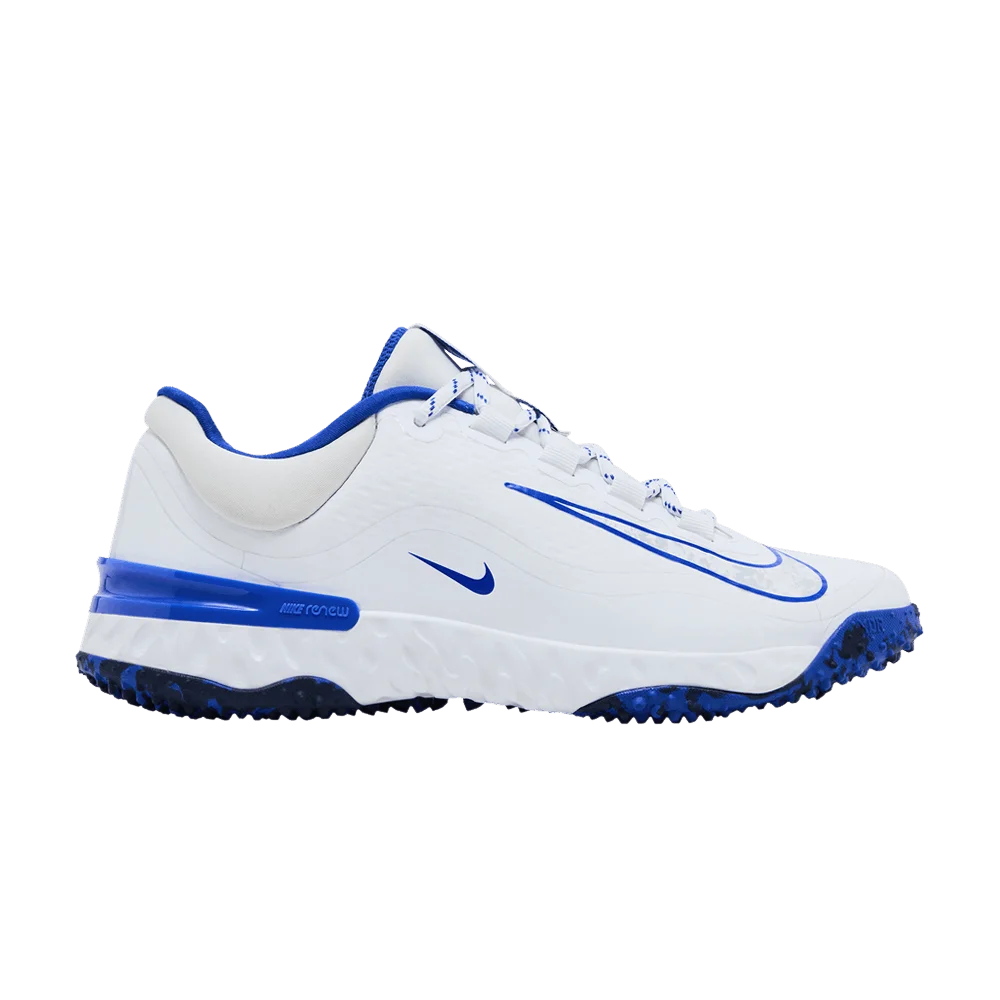 Кроссовки Nike Wmns Alpha Huarache Elite 4 TF 'White Hyper Royal'