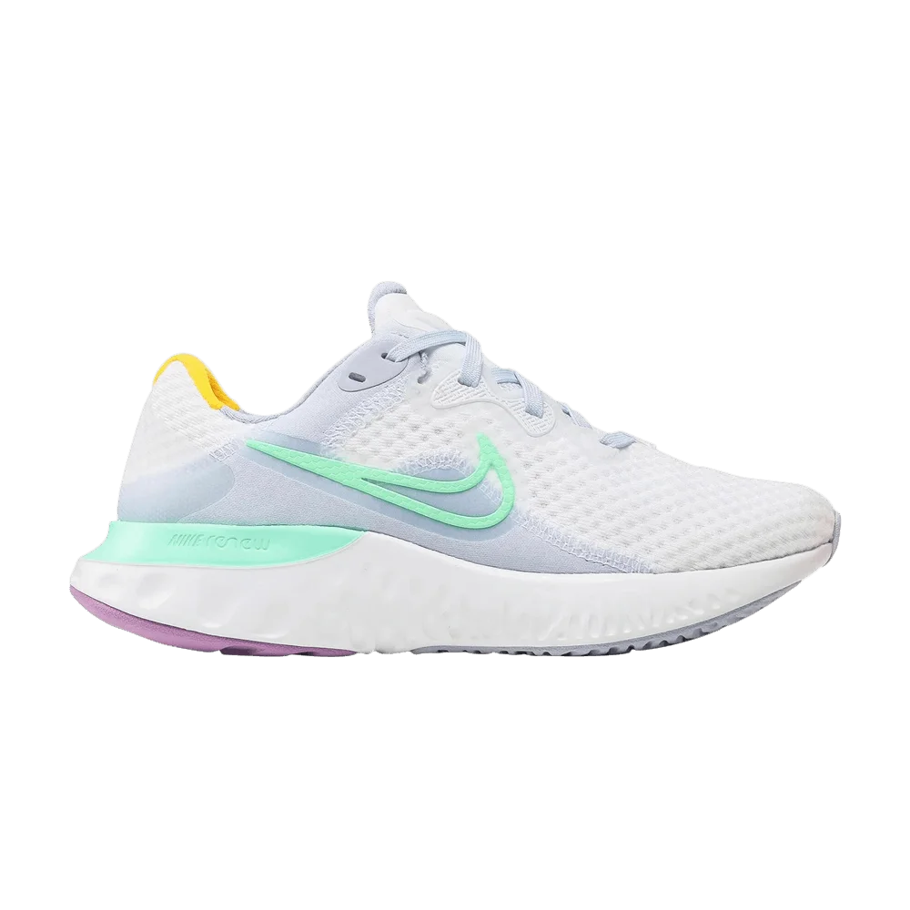 Кроссовки Nike Wmns Renew Run 2 'White Green Glow'