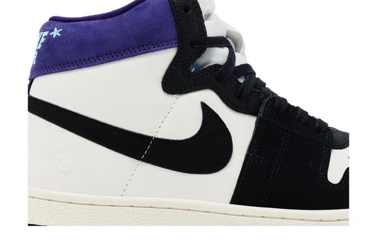 Кроссовки Opium Paris x Air Jordan Wmns Jordan Air Ship PE SP 'Black Court Purple'