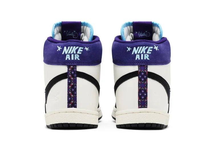 Кроссовки Opium Paris x Air Jordan Wmns Jordan Air Ship PE SP 'Black Court Purple'