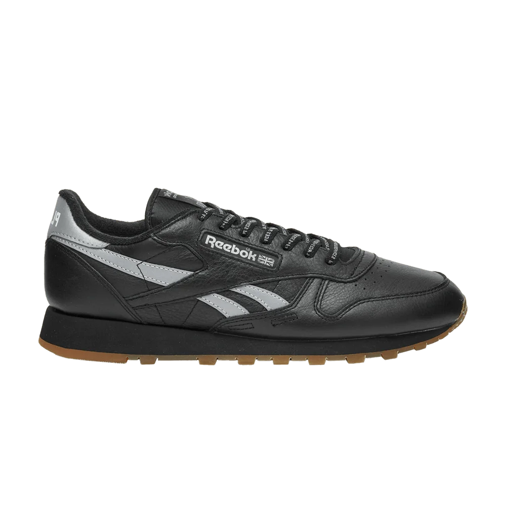 Кроссовки Places + Faces x Reebok Classic Leather Catalyst LTD 'Black Silver'