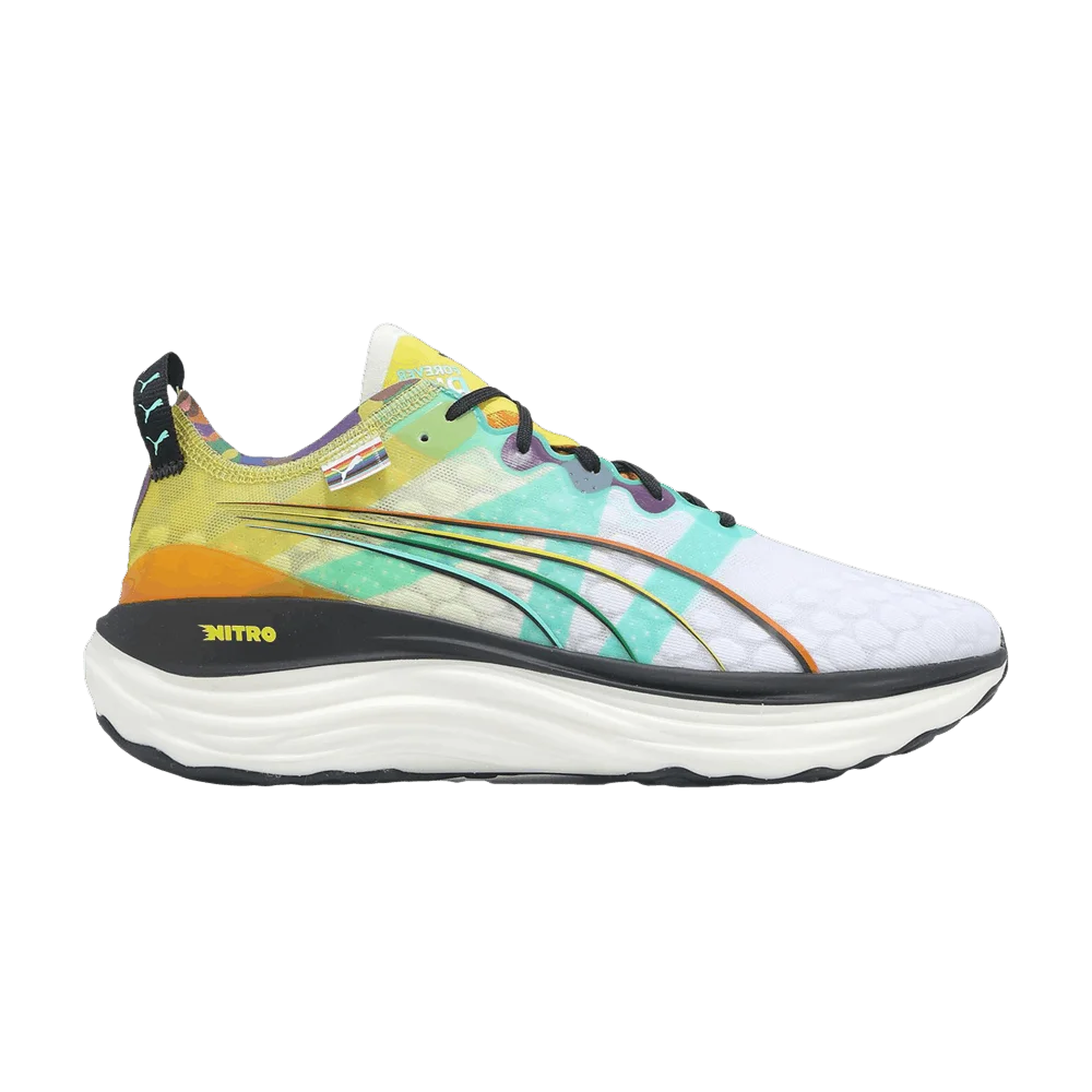 Кроссовки Puma ForeverRun Nitro LM 'White Court Yellow'