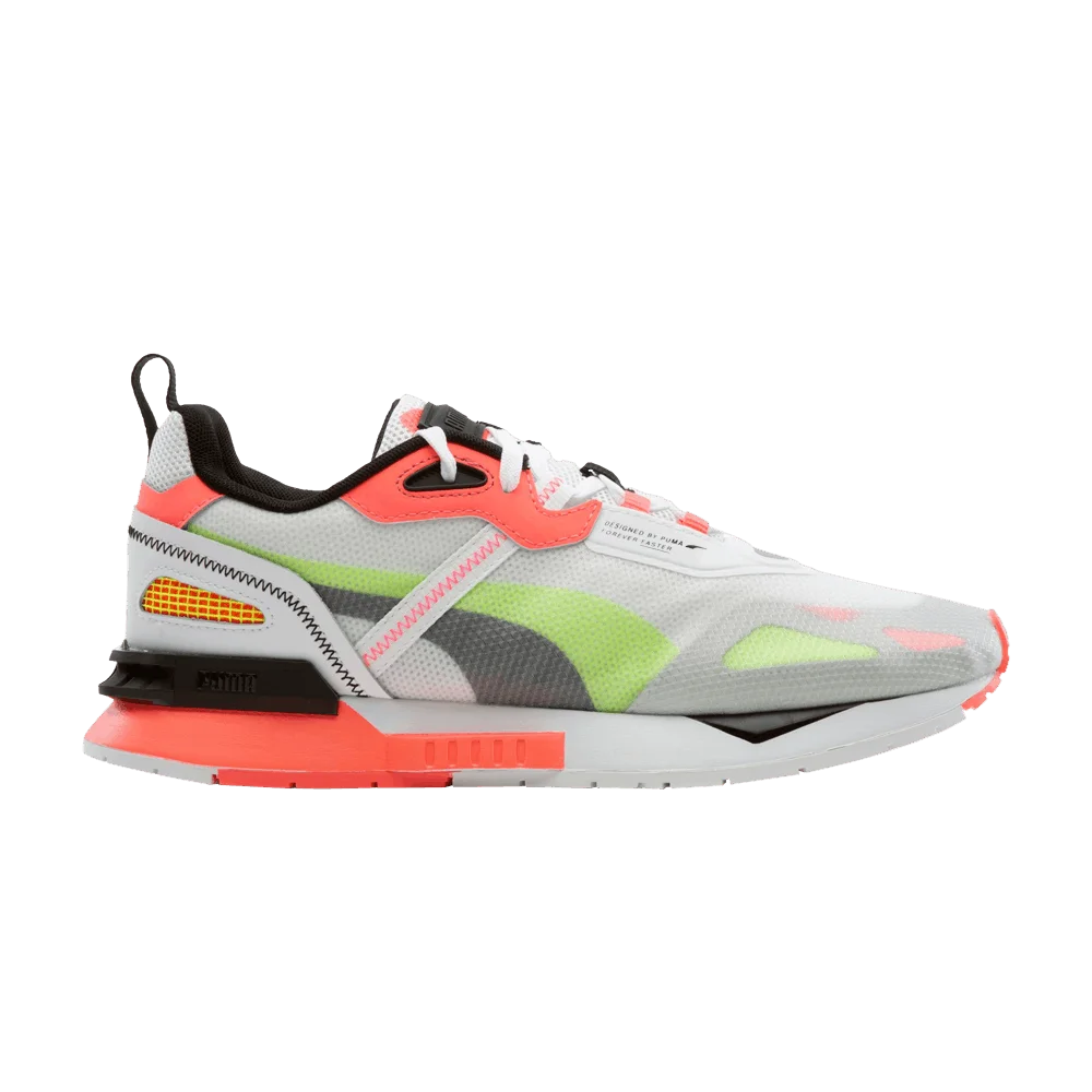 Кроссовки Puma Mirage Tech Paradise 'White Redlime'