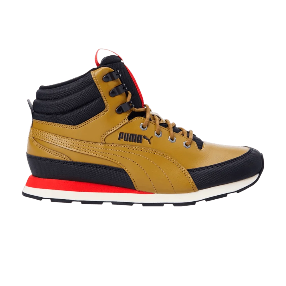 Кроссовки Puma Vista Mid Utility 'Moss Green High Risk Red'