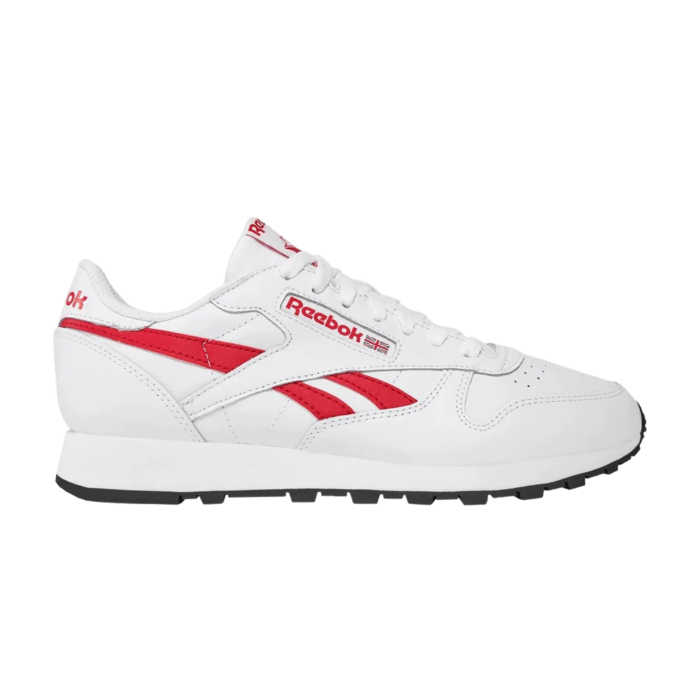 Кроссовки Reebok Classic Leather 'White Vector Red'