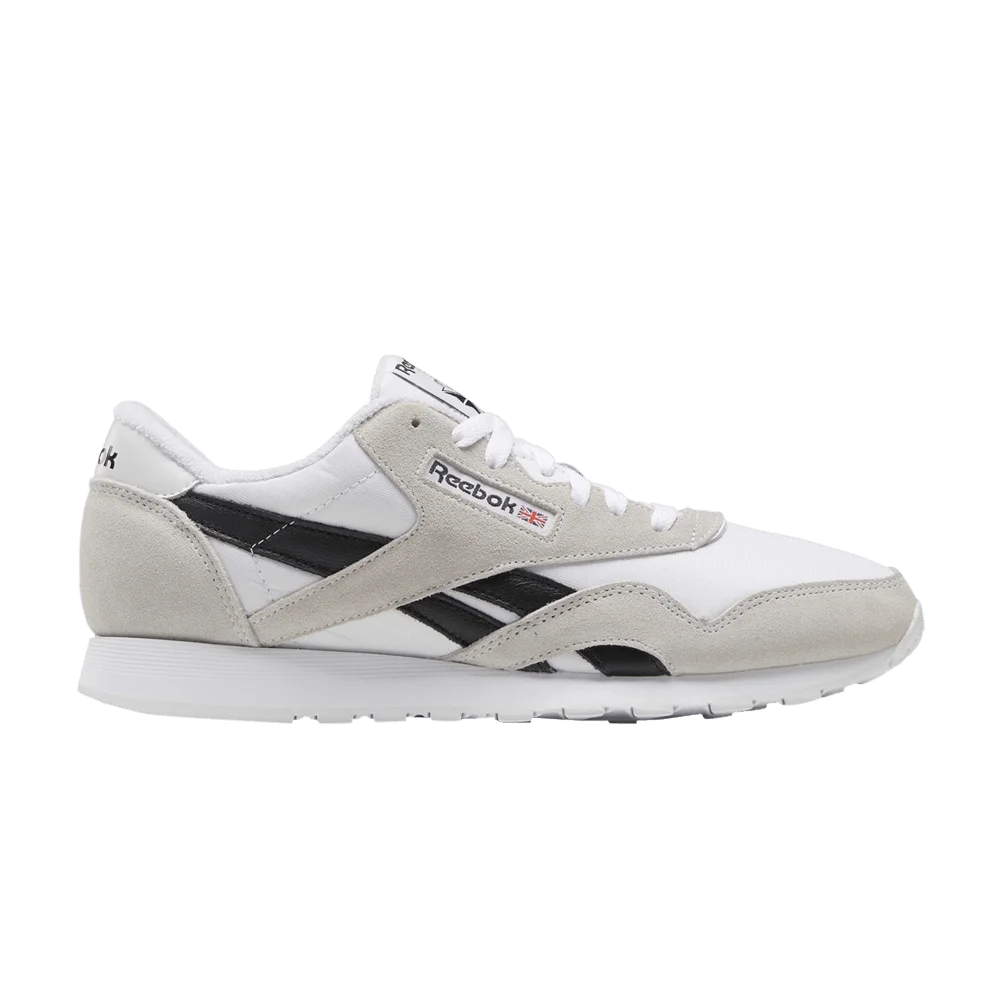Кроссовки Reebok Classic Nylon 'White Black'