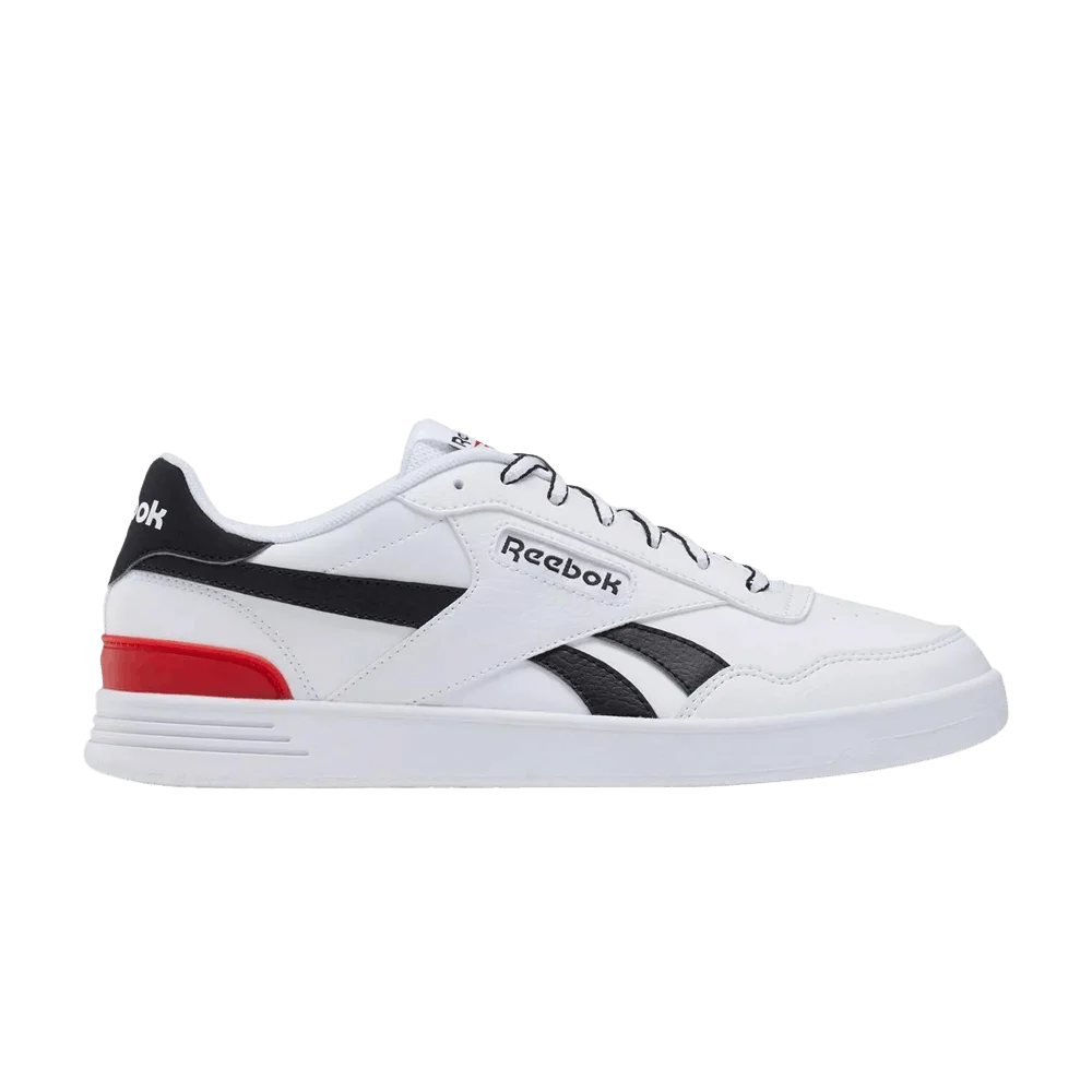 Кроссовки Reebok Court Advance Clip 'White Black Vector Red'