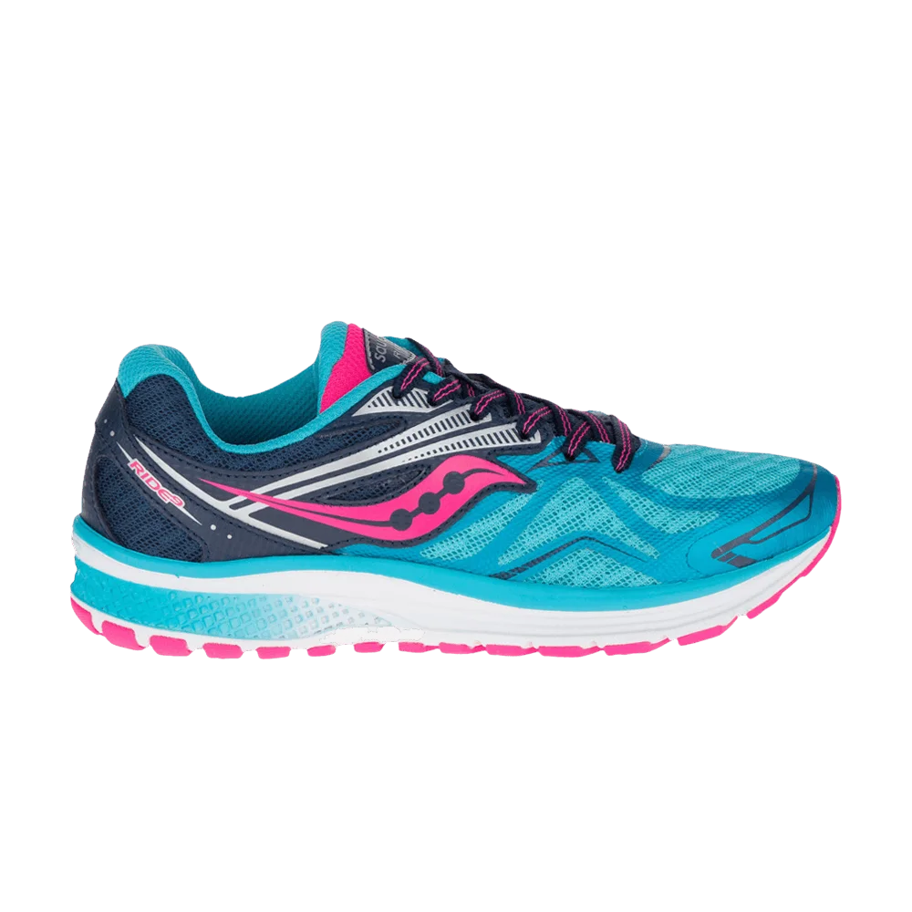 Кроссовки Saucony Ride 9 Big Kid 'Blue Pink'
