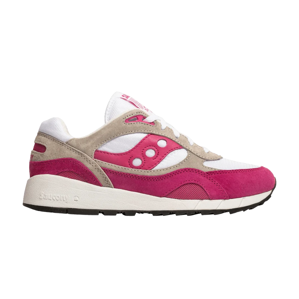 Кроссовки Saucony Shadow 6000 'White Pink'