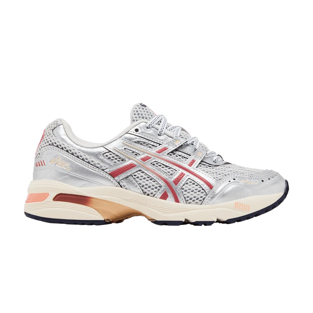 Krossovki-Sneakersnstuff-x-ASICS-Wmns-Gel-1090-Pure-Silver-Salmon-