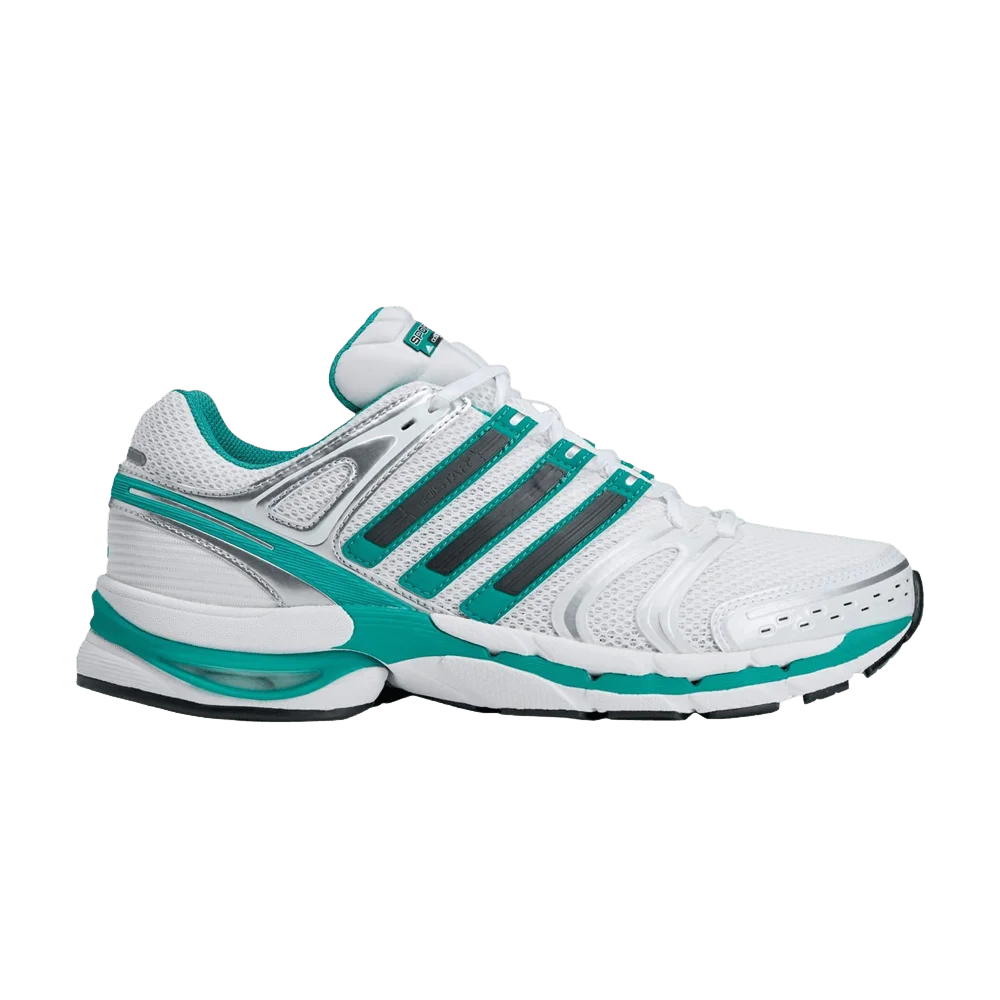 Кроссовки Sporty & Rich x adidas Adistar Control 5 'Cloud White Pure Teal'