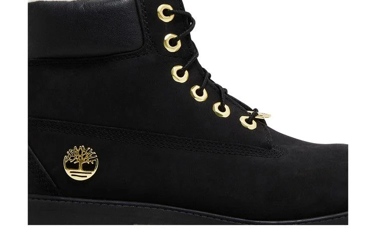 Кроссовки Timberland 6 Inch Premium Shearling Waterproof Boot Junior 'Black Gold'