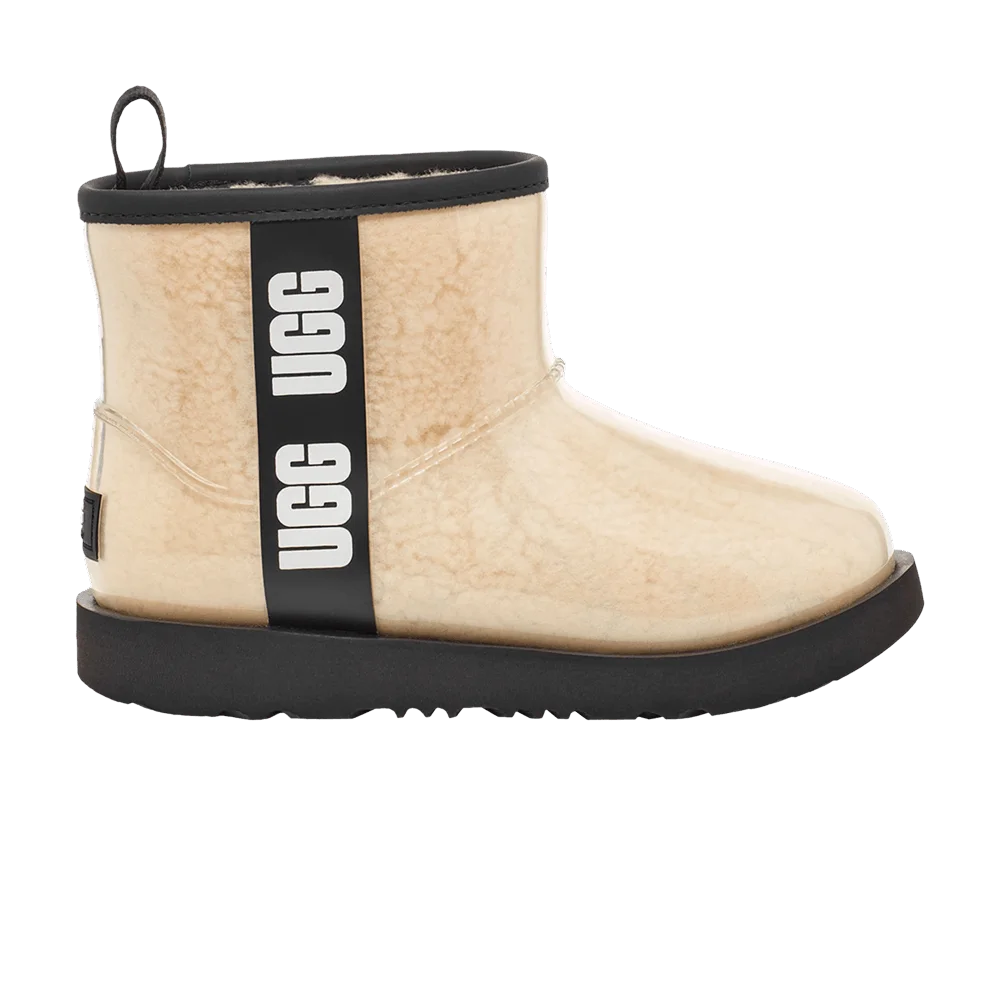 Кроссовки UGG Classic Clear Mini II Boot Kids 'Natural Black'