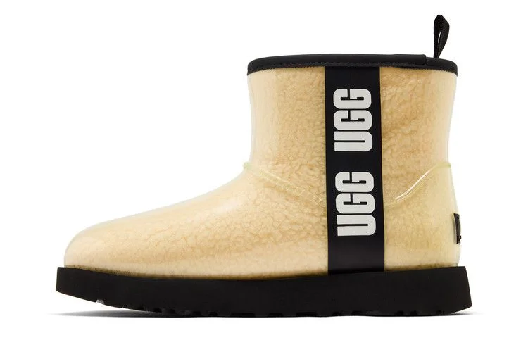 Кроссовки UGG Wmns Classic Clear Mini 'Natural Black'